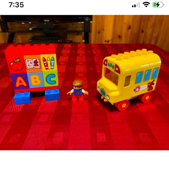 Lego Duplo (#10603) ABC’s School Bus Set - Picture 1 of 11